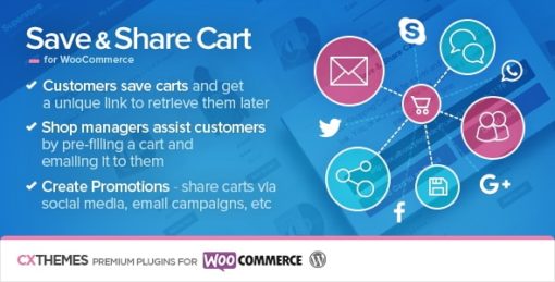 Traduction française de l’extension Save & Share Cart for WooCommerce